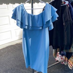 Pink blush maternity dress